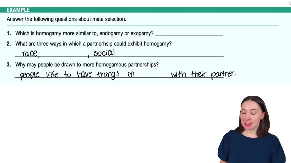 Mate Selection Example 1