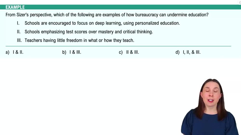 Issues in U.S. Education Example 1