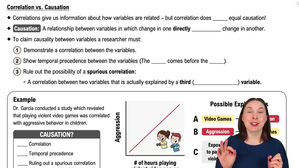 Correlation and Causation