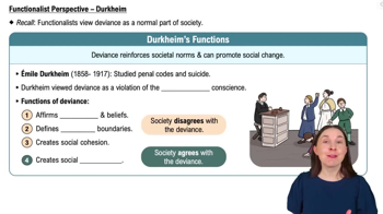Functionalist Perspective - Durkheim