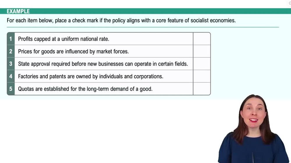 Economic Systems Example 2