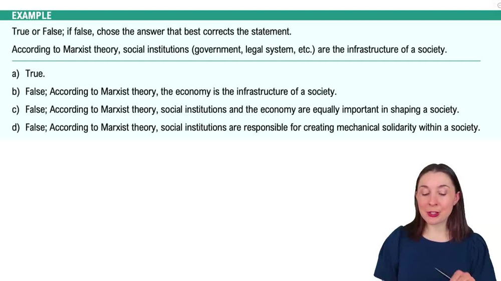 Theoretical Perspectives on Society Example 3