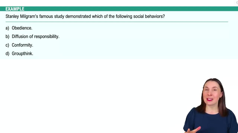 The Effect of Groups Example 3