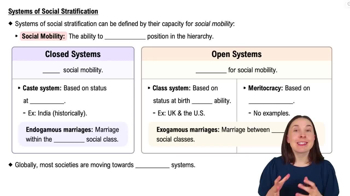 Systems of Social Stratification