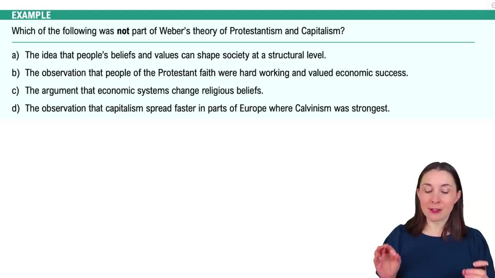 Theoretical Perspectives on Society Example 6