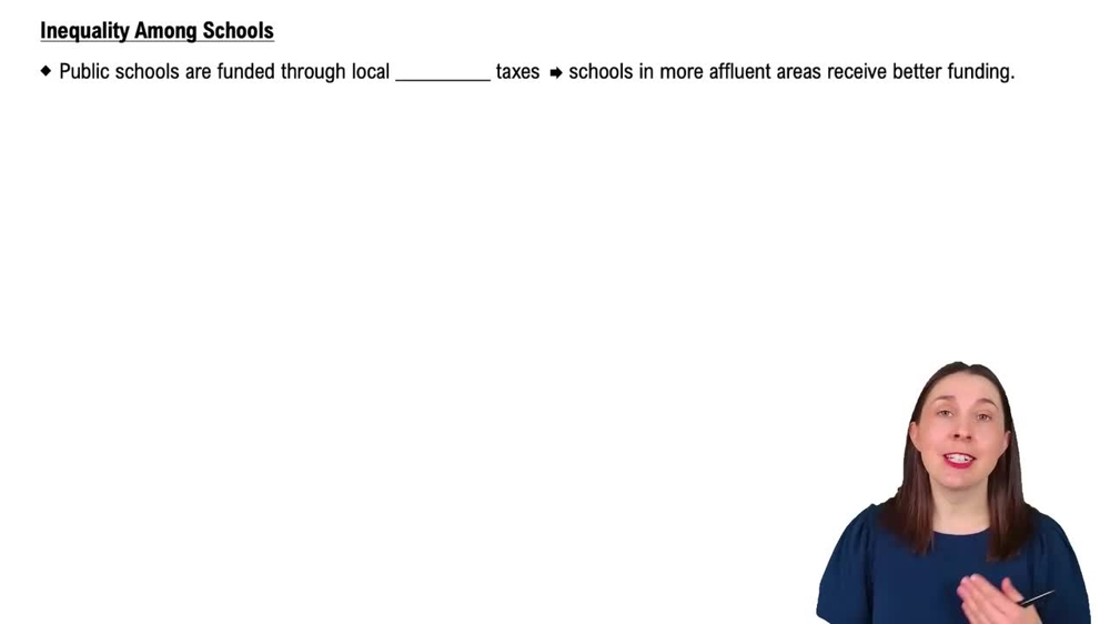 Inequality Among Schools