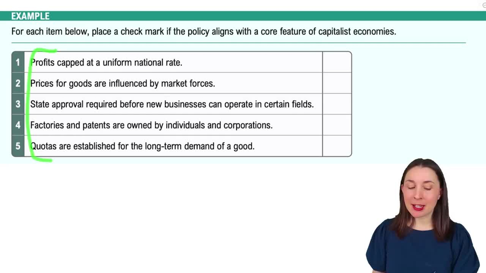 Economic Systems Example 1