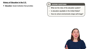 History of Education in the U.S.