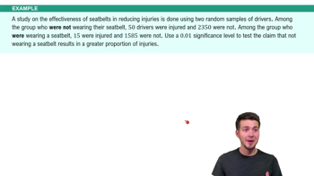 Difference in Proportions: Hypothesis Tests Example 1