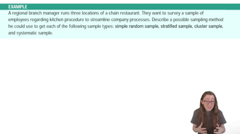 Sampling Methods Example 2