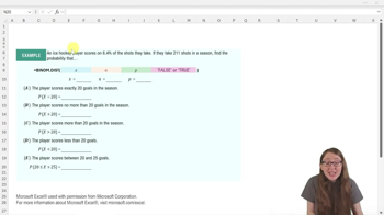 Finding Binomial Probabilities Example 1