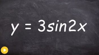 Graphing a Sine Function by Finding the Amplitude and Period