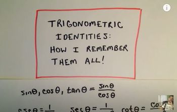 Trigonometric Identities: How to Derive / Remember Them