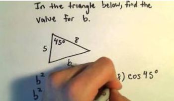 Law of Cosines, Example 5