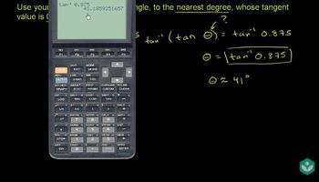 Calculator to evaluate inverse trig function