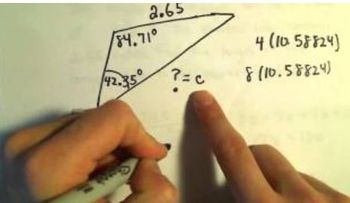 Law of Sines, Example 3
