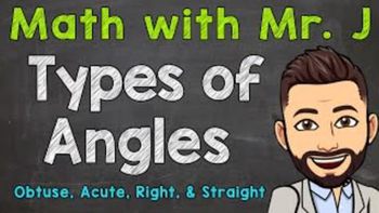 Types of Angles | Obtuse, Acute, Right, & Straight Angles