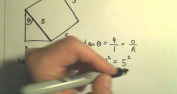 Finding Trigonometric Function Values Given One Trig Value in a Right Triangle, Ex 2
