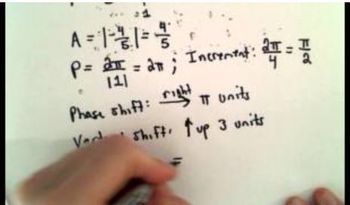 Graphing a Sine Function