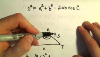 Law of Cosines, Example 1