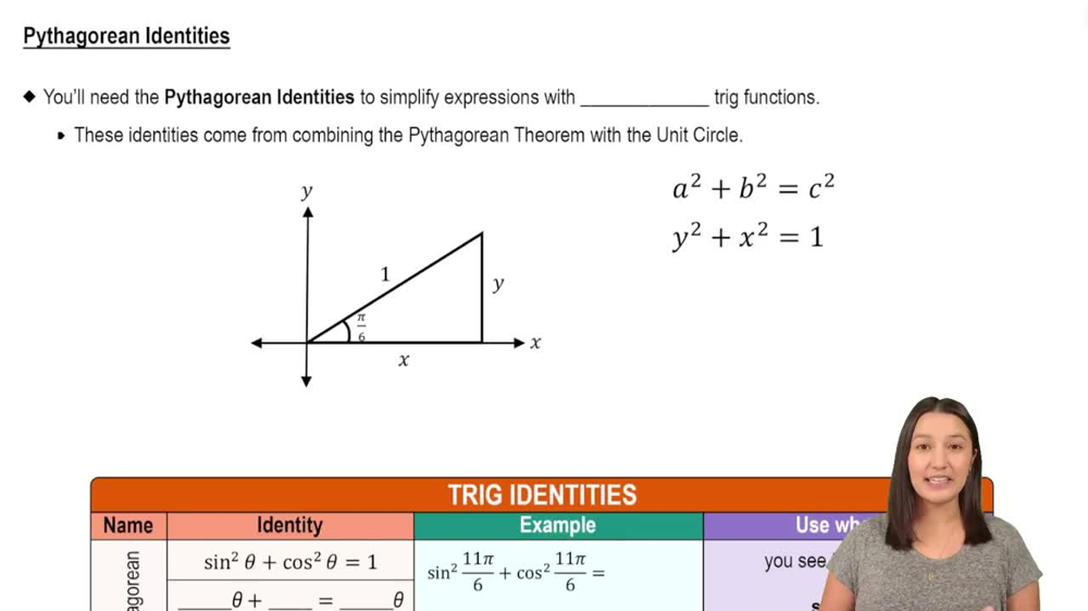 Pythagorean Identities