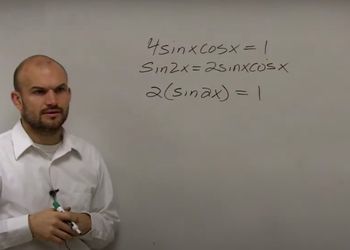 Pre-Calculus - Find All of the Solutions of an Equation Using the Double Angle Formulas