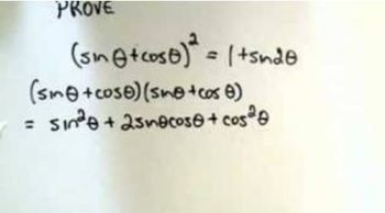 Proving some Random Trigonometric Identities