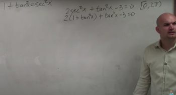 How to solve a trigonometric equation