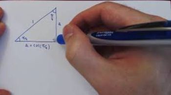 Sine & Cosine of π/4