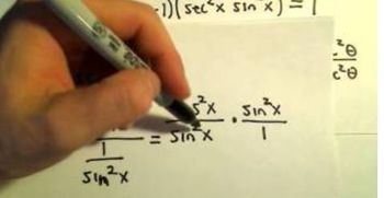 Simplifying Trigonometric Expressions Using Identities, Example 3