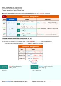 Solving exponential equations using logs