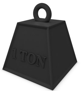 Mass symbol representing kilogram