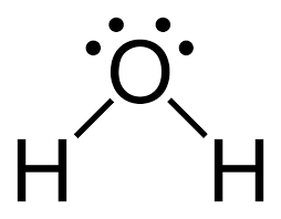 Lewis structure of water